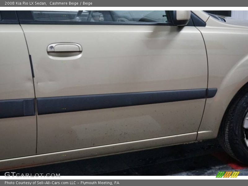 Cashmere Beige / Beige 2008 Kia Rio LX Sedan