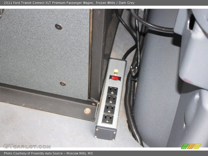 Frozen White / Dark Grey 2011 Ford Transit Connect XLT Premium Passenger Wagon