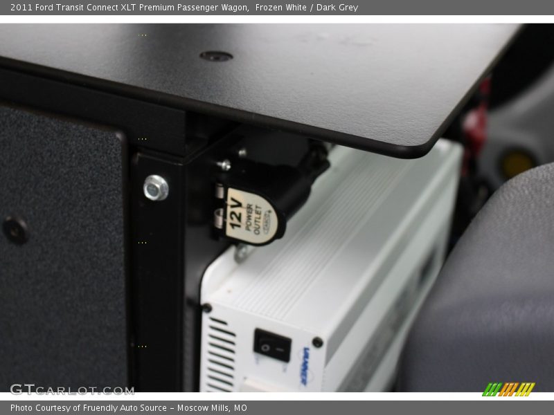 Frozen White / Dark Grey 2011 Ford Transit Connect XLT Premium Passenger Wagon