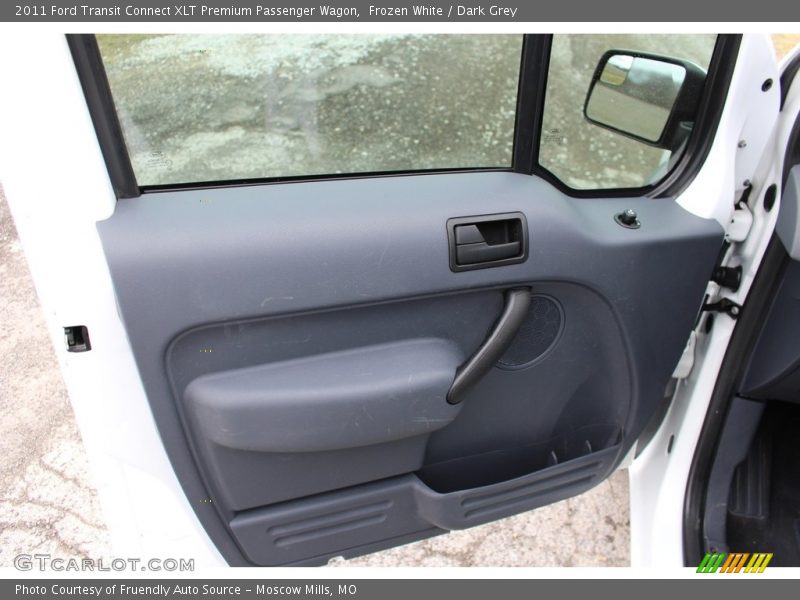 Frozen White / Dark Grey 2011 Ford Transit Connect XLT Premium Passenger Wagon