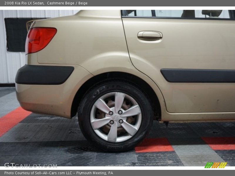 Cashmere Beige / Beige 2008 Kia Rio LX Sedan