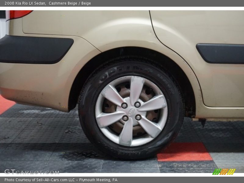 Cashmere Beige / Beige 2008 Kia Rio LX Sedan