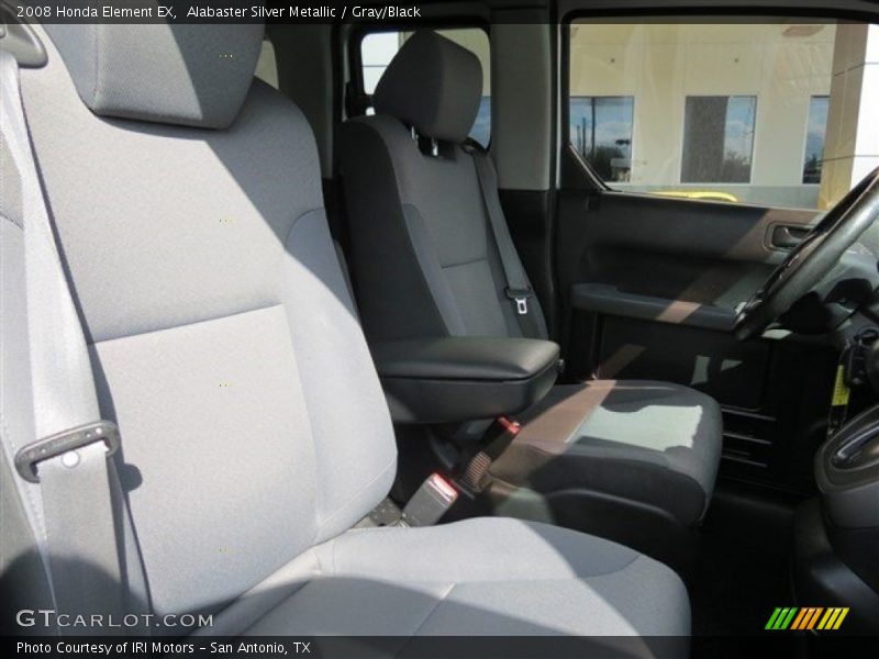 Alabaster Silver Metallic / Gray/Black 2008 Honda Element EX