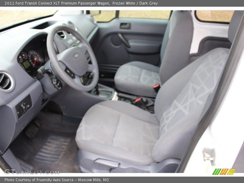 Frozen White / Dark Grey 2011 Ford Transit Connect XLT Premium Passenger Wagon