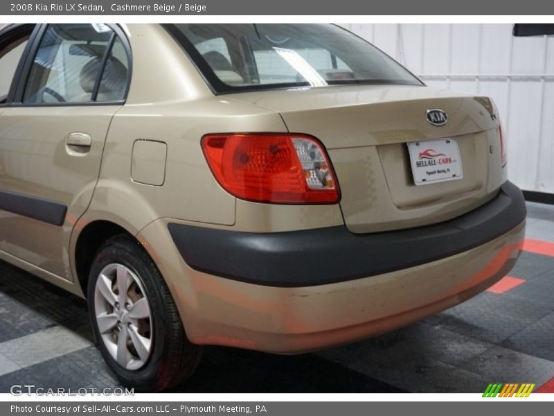 Cashmere Beige / Beige 2008 Kia Rio LX Sedan