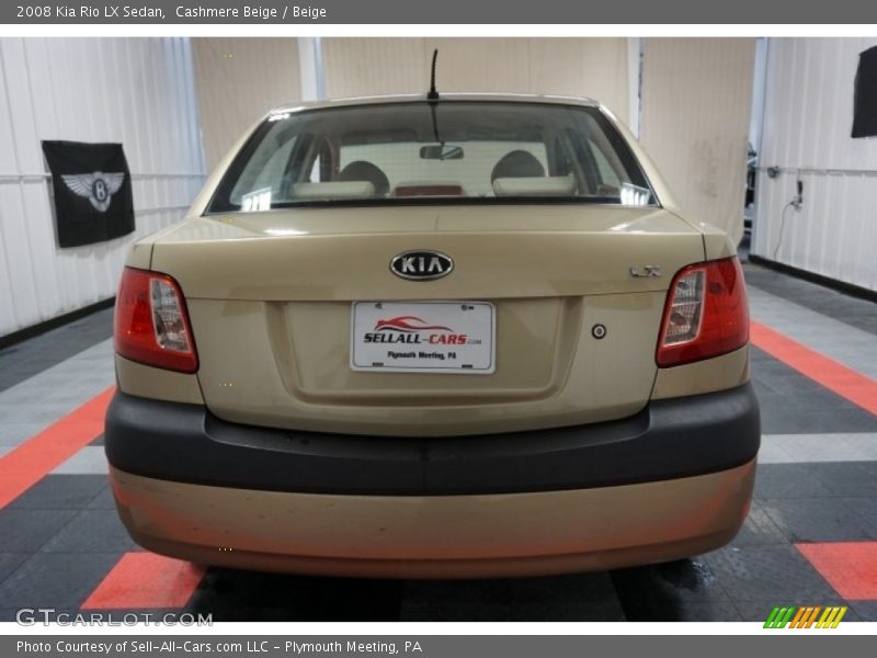 Cashmere Beige / Beige 2008 Kia Rio LX Sedan