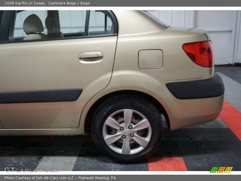 Cashmere Beige / Beige 2008 Kia Rio LX Sedan