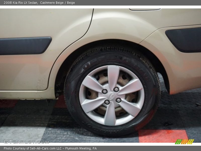 Cashmere Beige / Beige 2008 Kia Rio LX Sedan