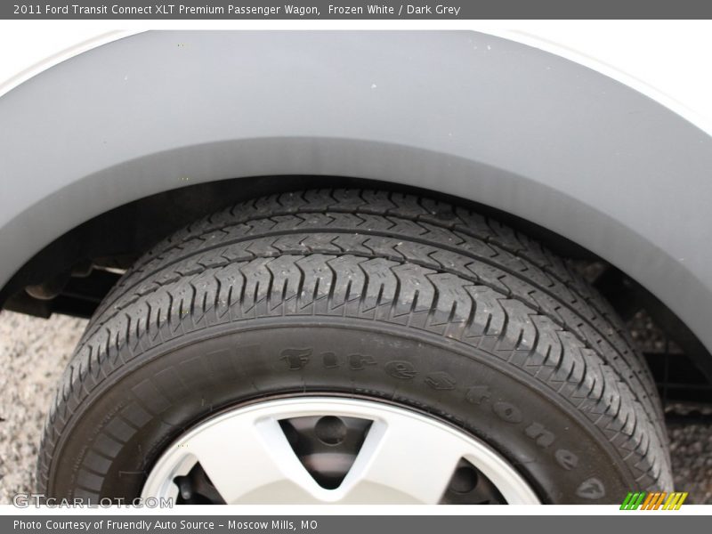 Frozen White / Dark Grey 2011 Ford Transit Connect XLT Premium Passenger Wagon