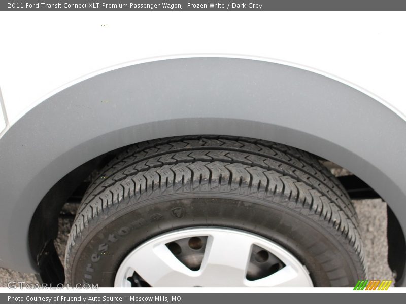 Frozen White / Dark Grey 2011 Ford Transit Connect XLT Premium Passenger Wagon