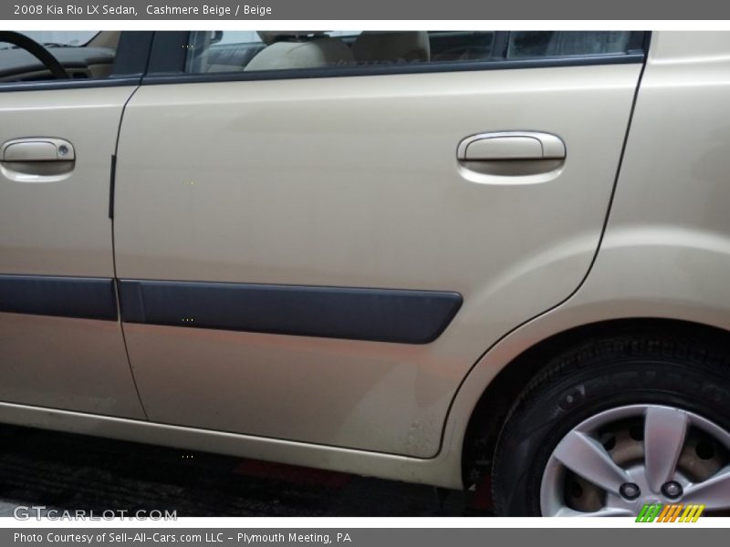 Cashmere Beige / Beige 2008 Kia Rio LX Sedan