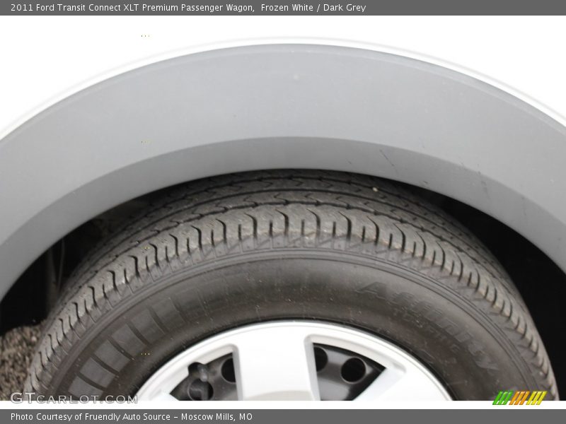 Frozen White / Dark Grey 2011 Ford Transit Connect XLT Premium Passenger Wagon