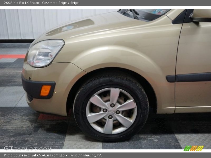 Cashmere Beige / Beige 2008 Kia Rio LX Sedan