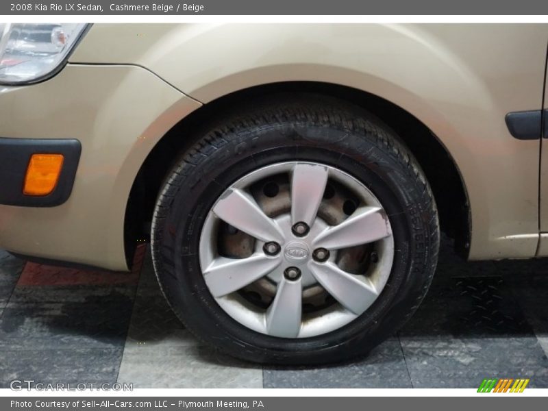 Cashmere Beige / Beige 2008 Kia Rio LX Sedan