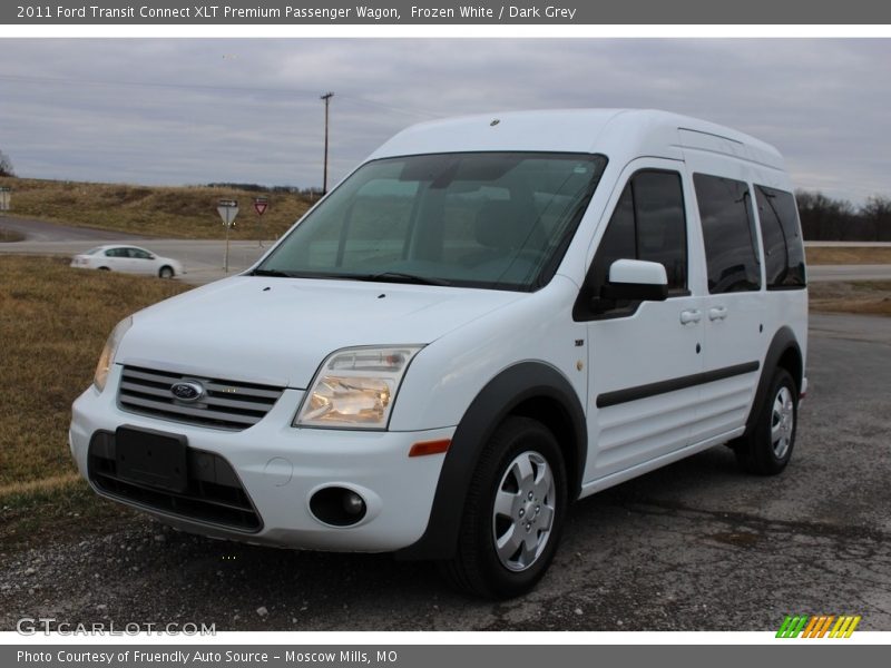 Frozen White / Dark Grey 2011 Ford Transit Connect XLT Premium Passenger Wagon