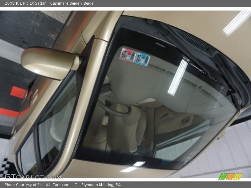Cashmere Beige / Beige 2008 Kia Rio LX Sedan