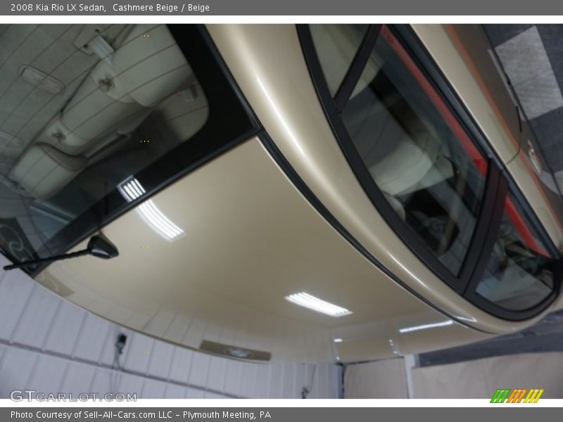Cashmere Beige / Beige 2008 Kia Rio LX Sedan
