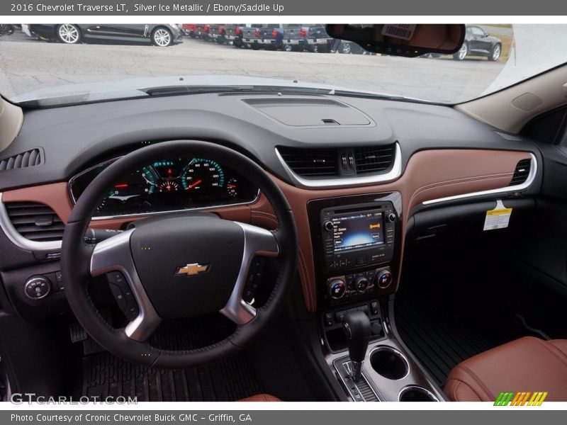 Ebony/Saddle Up Interior - 2016 Traverse LT 