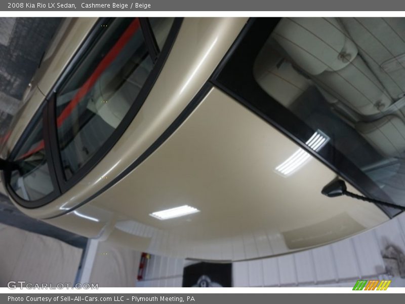Cashmere Beige / Beige 2008 Kia Rio LX Sedan