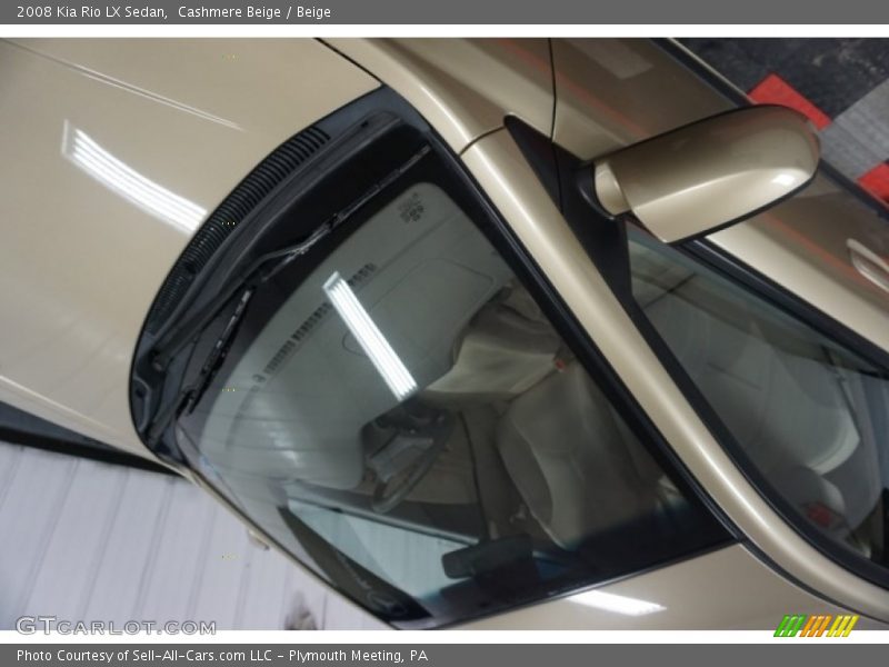 Cashmere Beige / Beige 2008 Kia Rio LX Sedan