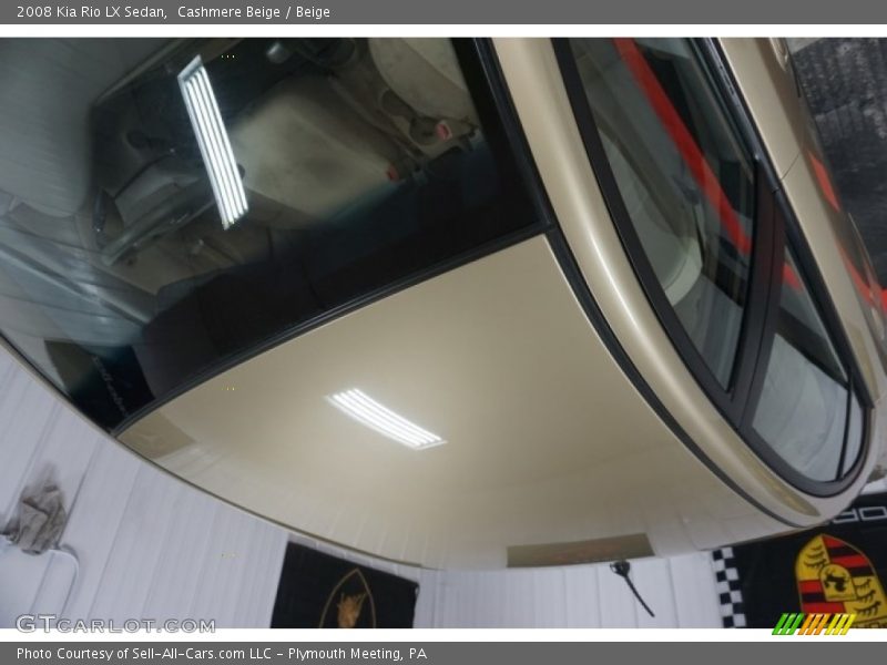 Cashmere Beige / Beige 2008 Kia Rio LX Sedan