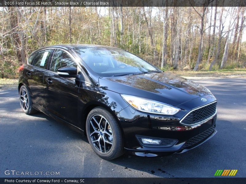 Shadow Black / Charcoal Black 2016 Ford Focus SE Hatch