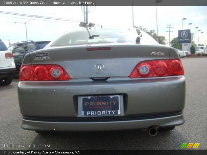 Magnesium Metallic / Ebony 2006 Acura RSX Sports Coupe