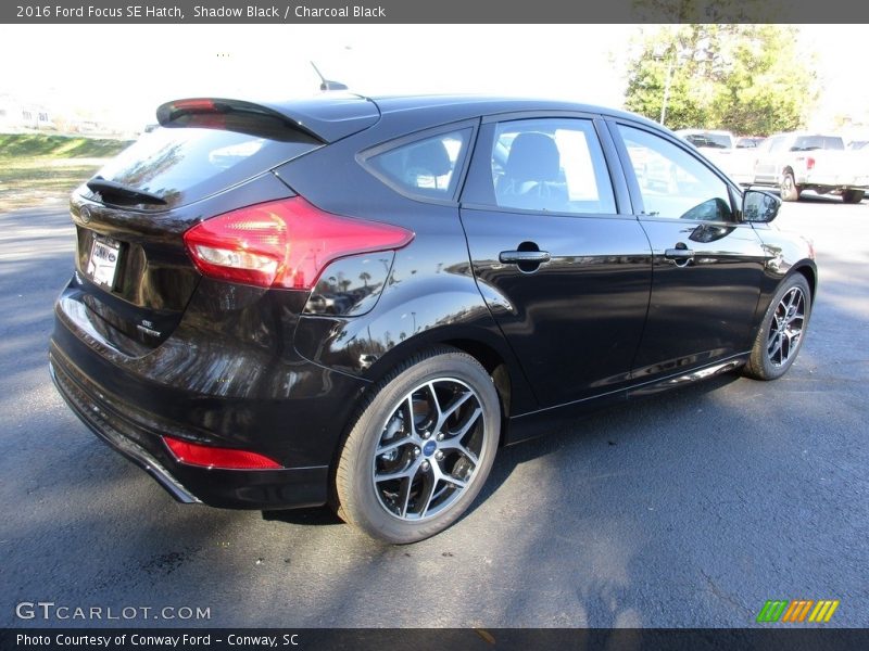 Shadow Black / Charcoal Black 2016 Ford Focus SE Hatch