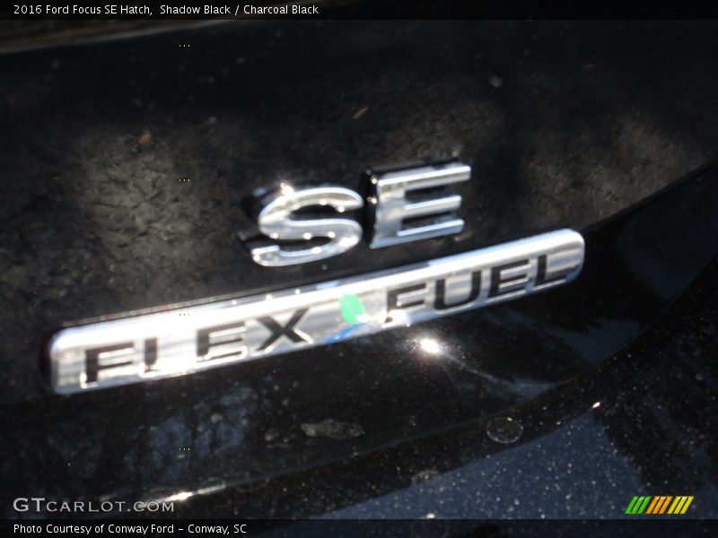 Shadow Black / Charcoal Black 2016 Ford Focus SE Hatch