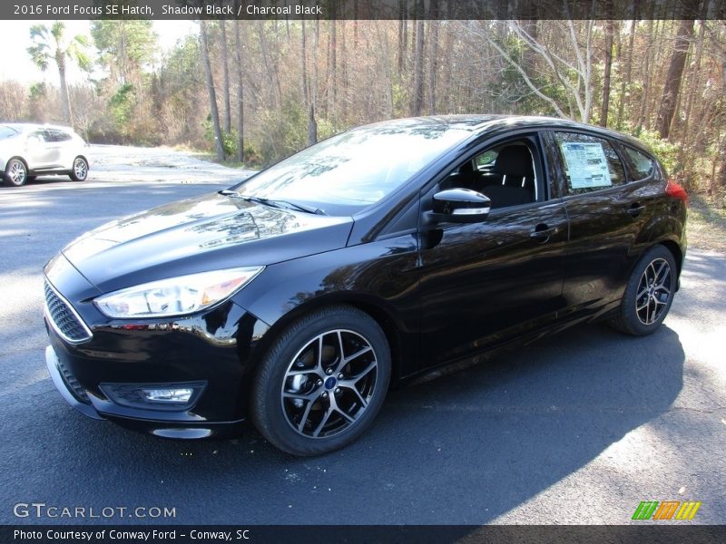 Shadow Black / Charcoal Black 2016 Ford Focus SE Hatch