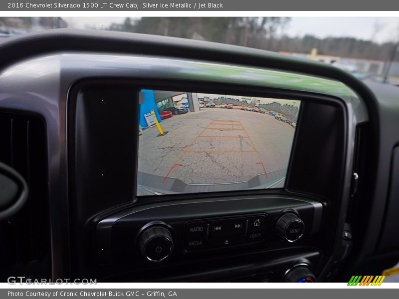 Silver Ice Metallic / Jet Black 2016 Chevrolet Silverado 1500 LT Crew Cab