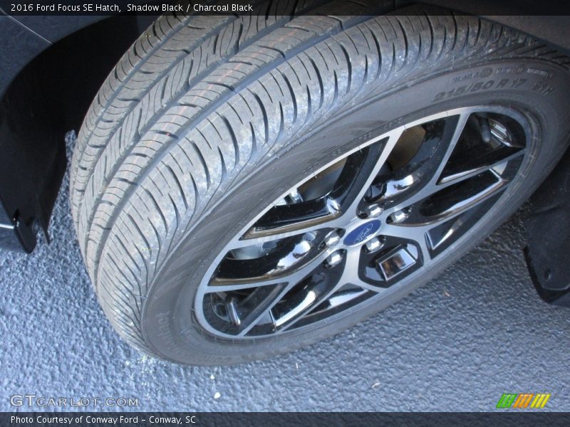 Shadow Black / Charcoal Black 2016 Ford Focus SE Hatch