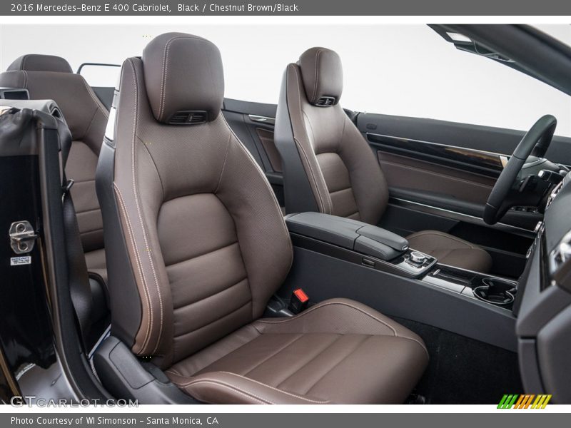  2016 E 400 Cabriolet Chestnut Brown/Black Interior