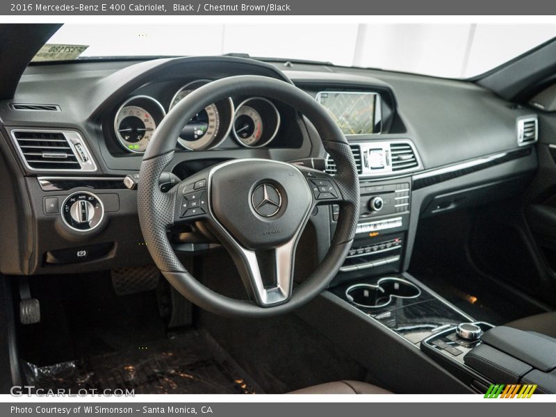 Dashboard of 2016 E 400 Cabriolet