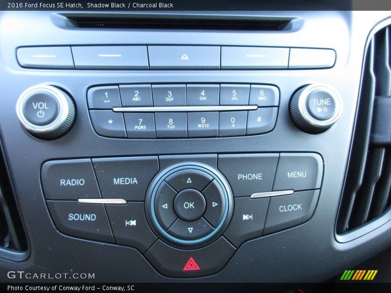 Shadow Black / Charcoal Black 2016 Ford Focus SE Hatch
