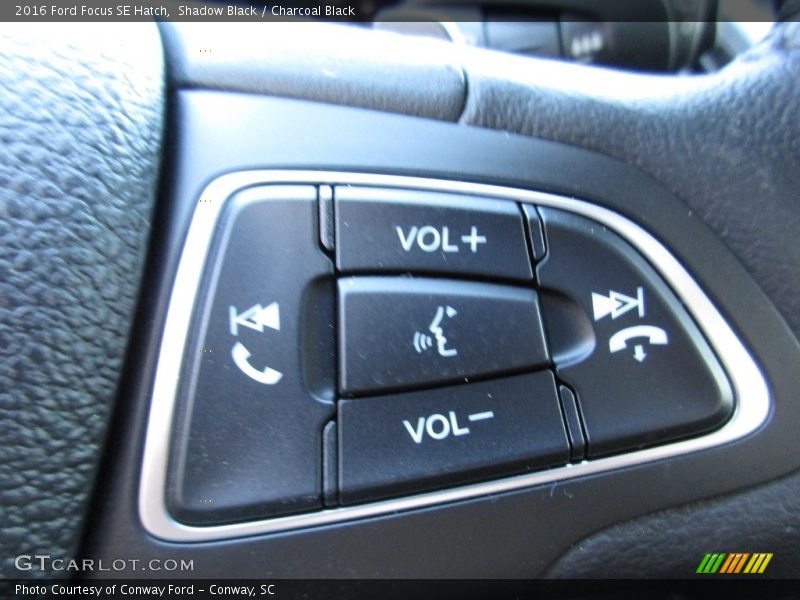 Shadow Black / Charcoal Black 2016 Ford Focus SE Hatch