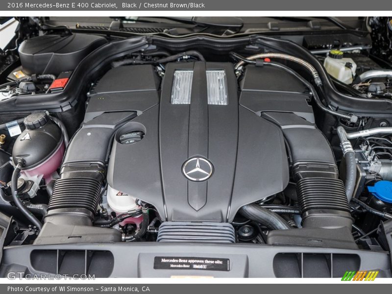  2016 E 400 Cabriolet Engine - 3.0 Liter DI biturbo DOHC 24-Valve VVT V6