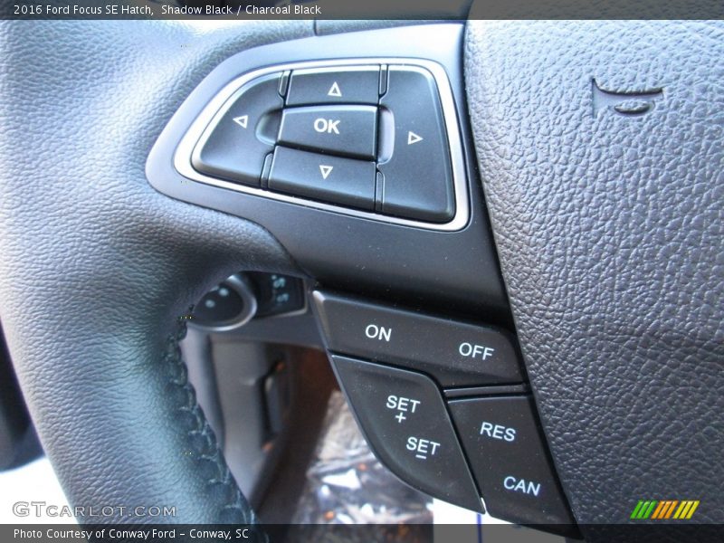 Shadow Black / Charcoal Black 2016 Ford Focus SE Hatch