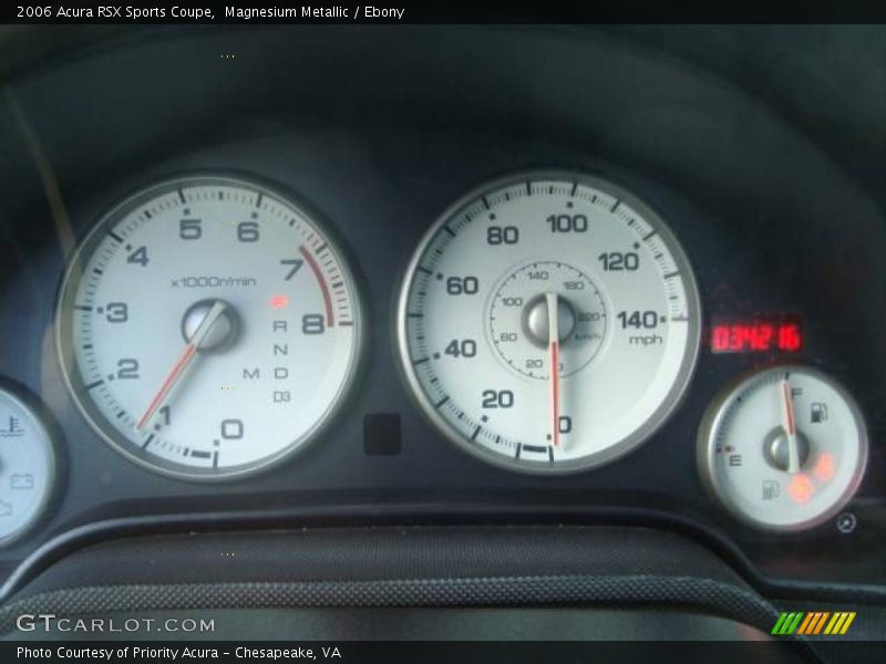 Magnesium Metallic / Ebony 2006 Acura RSX Sports Coupe