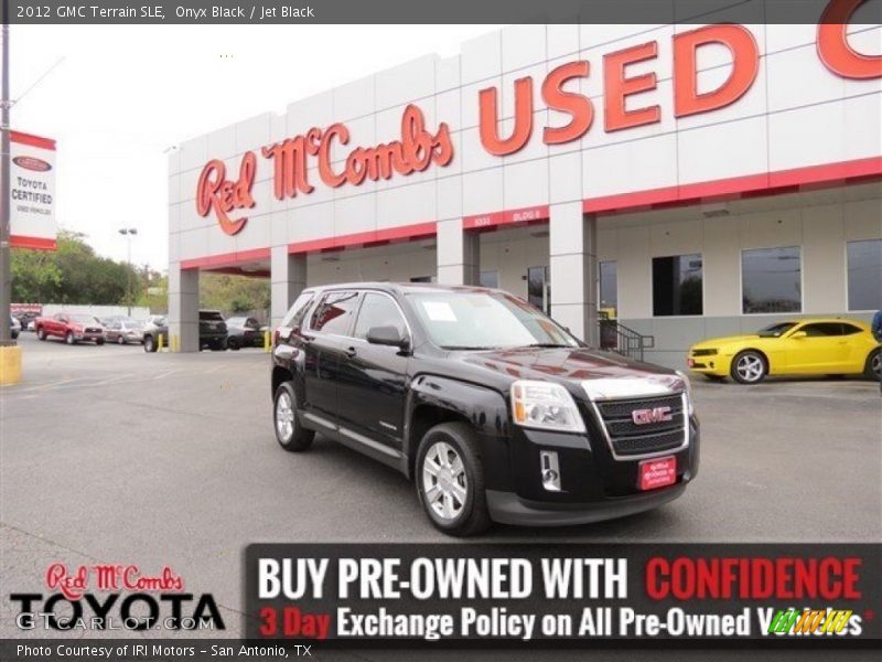 Onyx Black / Jet Black 2012 GMC Terrain SLE