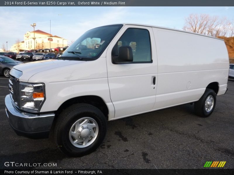 Oxford White / Medium Flint 2014 Ford E-Series Van E250 Cargo Van