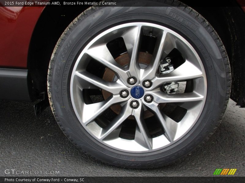  2015 Edge Titanium AWD Wheel