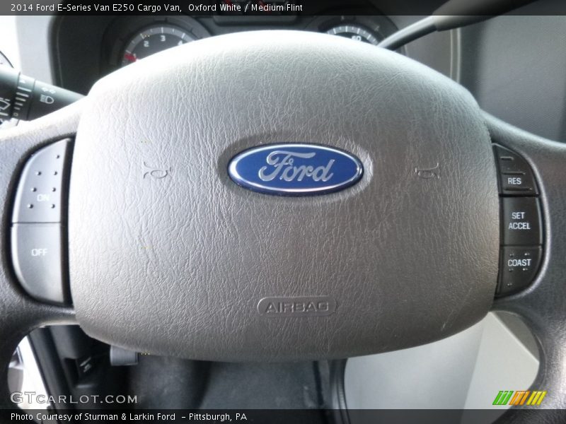 Oxford White / Medium Flint 2014 Ford E-Series Van E250 Cargo Van