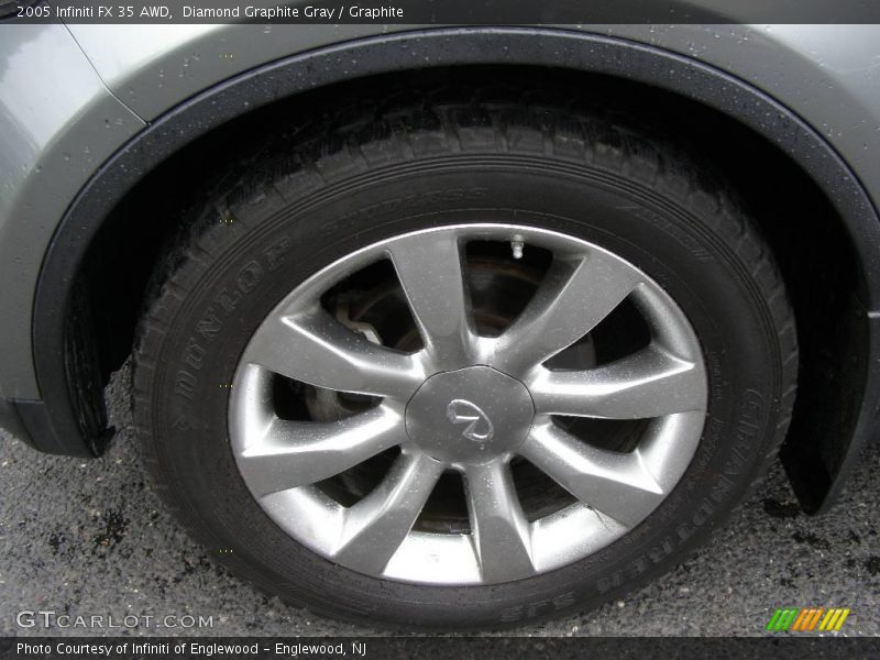 Diamond Graphite Gray / Graphite 2005 Infiniti FX 35 AWD