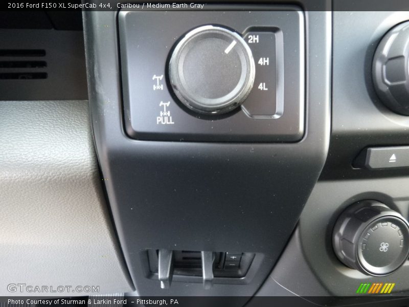 Caribou / Medium Earth Gray 2016 Ford F150 XL SuperCab 4x4