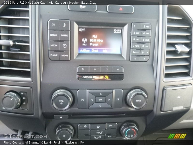 Caribou / Medium Earth Gray 2016 Ford F150 XL SuperCab 4x4