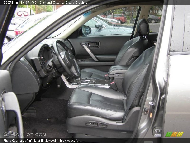 Diamond Graphite Gray / Graphite 2005 Infiniti FX 35 AWD