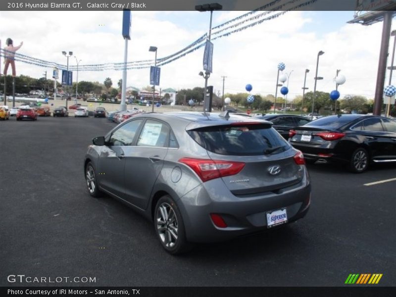 Galactic Gray / Black 2016 Hyundai Elantra GT