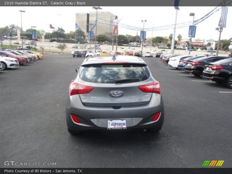 Galactic Gray / Black 2016 Hyundai Elantra GT