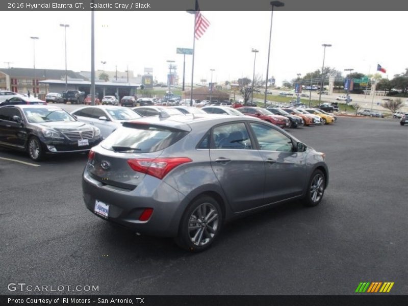 Galactic Gray / Black 2016 Hyundai Elantra GT